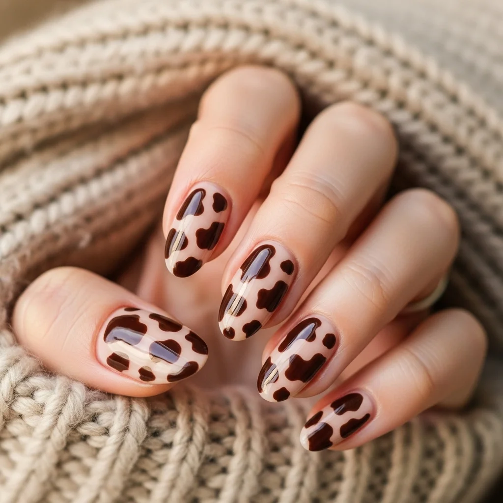 cozy cow print