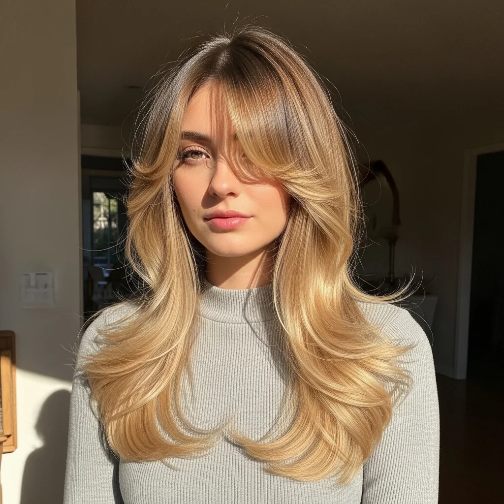 curtain bangs with layers 1