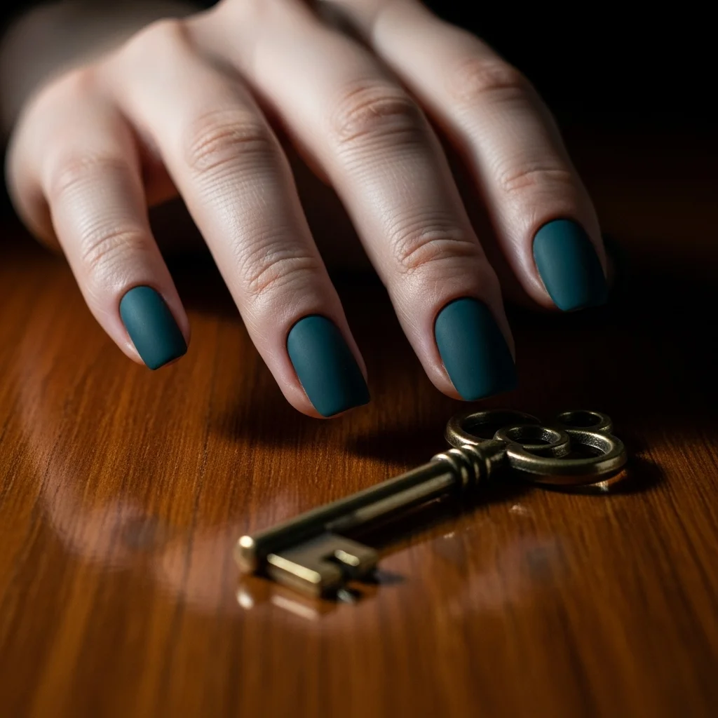 dark teal matte