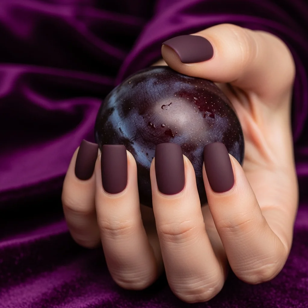 deep plum matte
