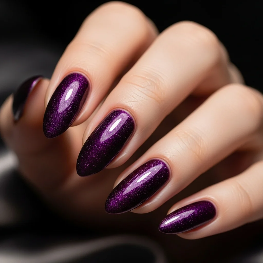 deep plum shimmer