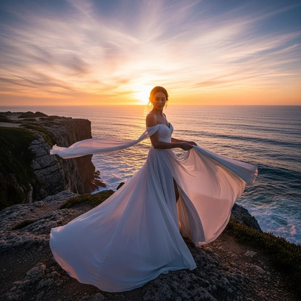 25 Off the Shoulder Boho Wedding Dresses 11 drama with a high slit and draped sleeves