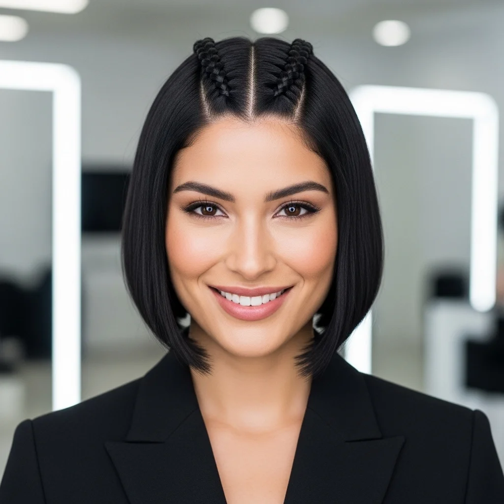 17 Dutch Braid Hairstyles You Need to Try 14 dutch braids for short hair 2