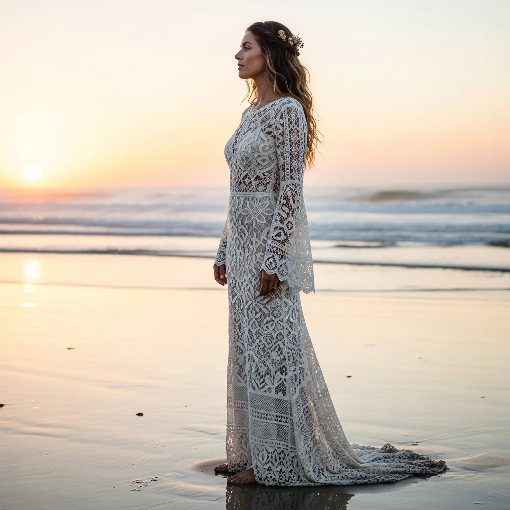 effortless crochet dream gown