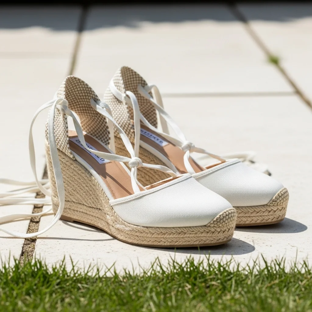 Walk Down the Aisle in Bliss: Top 19 Comfortable Wedding Shoes for Your Big Day! 8 espadrille wedges