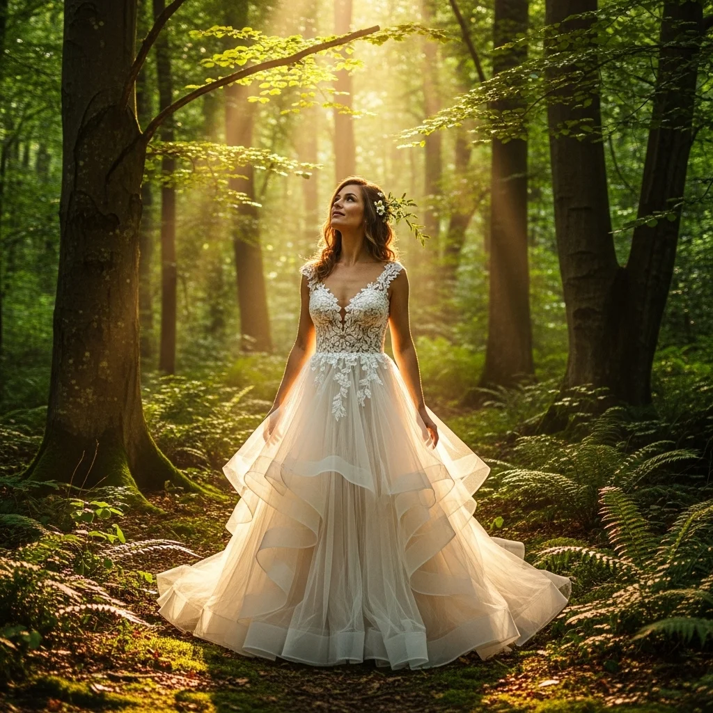 ethereal tulle layered skirt