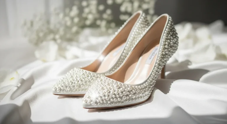 Timeless Elegance: 19 Pearl Wedding Shoes for Your Unforgettable Day 26 Timeless Elegance: 19 Pearl Wedding Shoes for Your Unforgettable Day