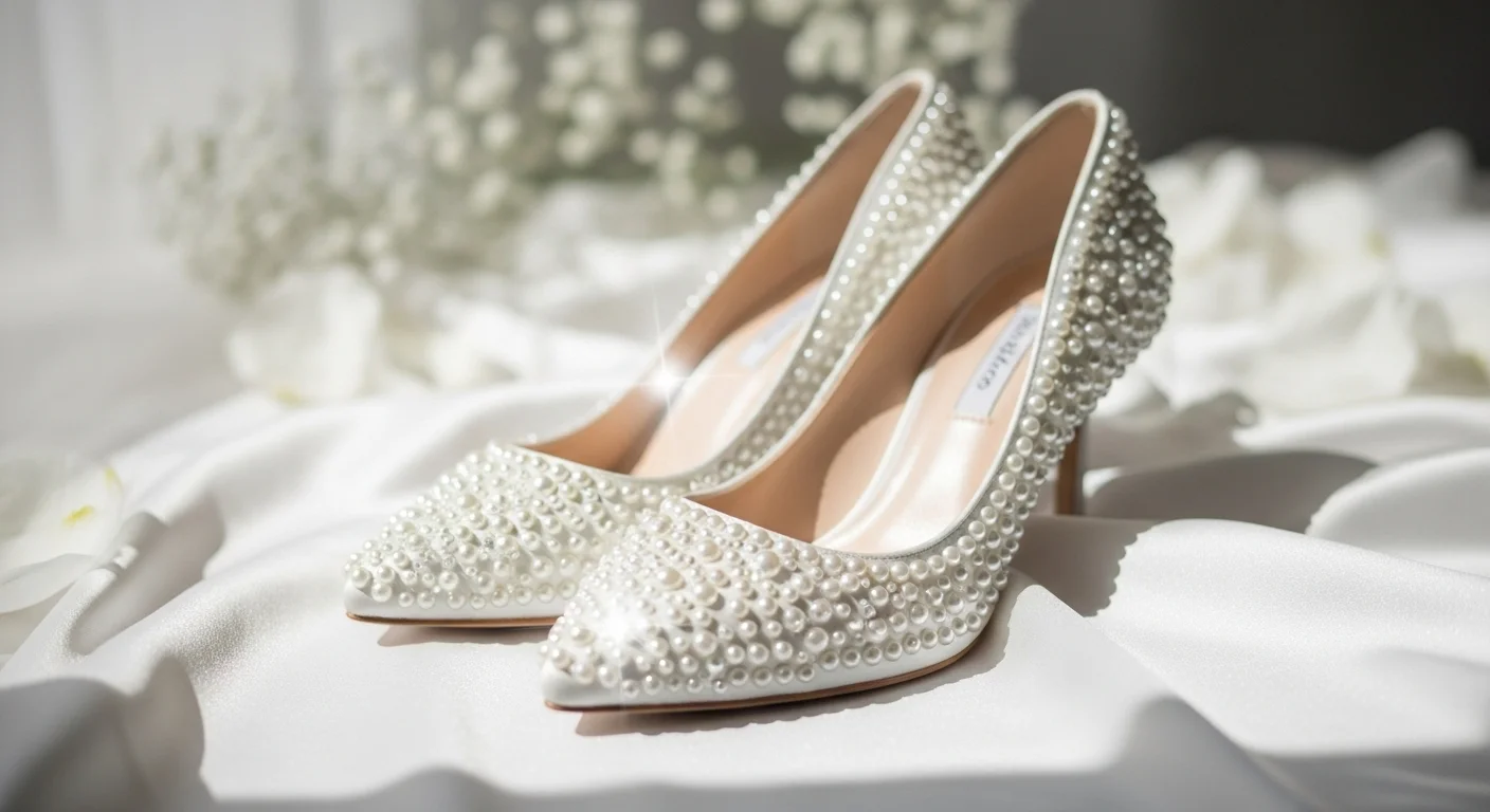 Timeless Elegance: 19 Pearl Wedding Shoes for Your Unforgettable Day 1 featured 117