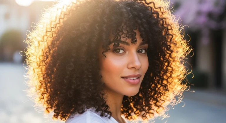 17 Stunning Curly Hairstyles with Bangs You Need to Try! 23 17 Stunning Curly Hairstyles with Bangs You Need to Try!