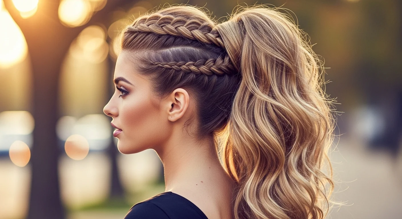 Beyond Basic: 19 Braided Ponytail Styles That Will Transform Your Look 1 featured 195