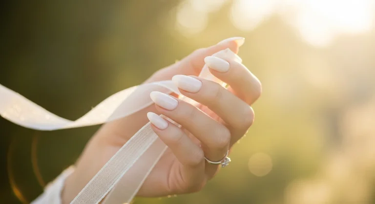 21 Stunning Neutral Wedding Nails for Brides: Timeless Elegance for Your Big Day