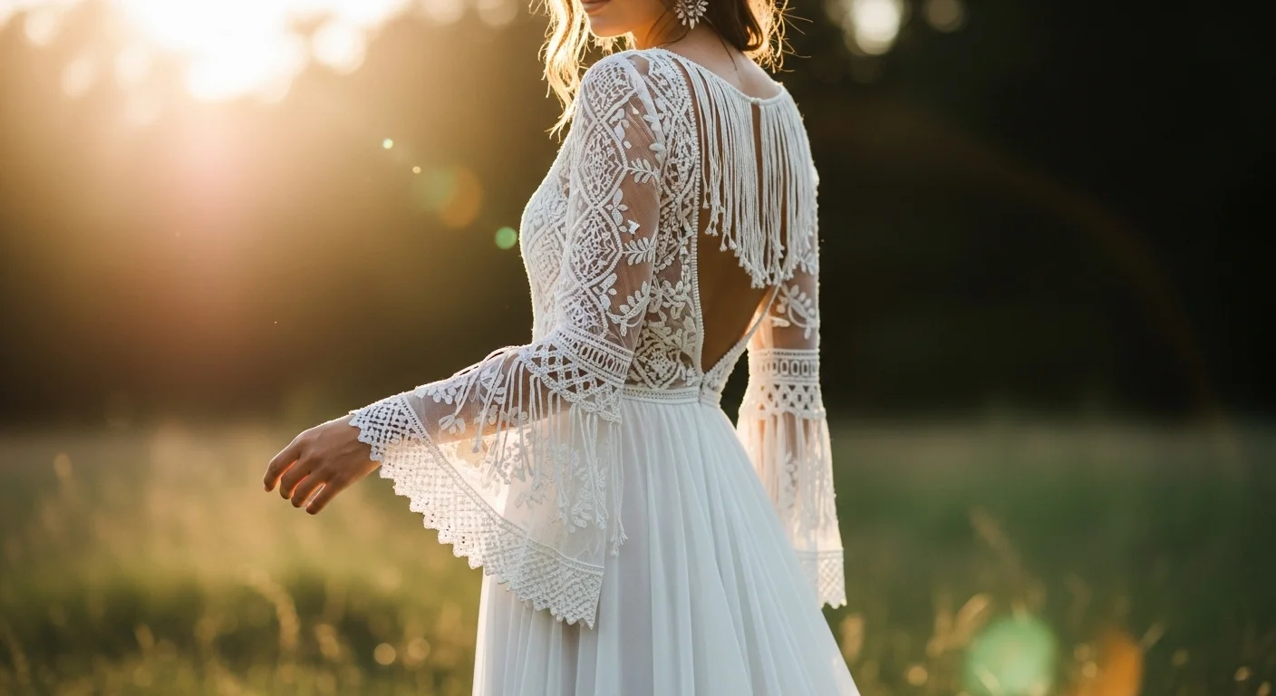 Top 19 Boho Chic Wedding Dresses for Your Free-Spirited Celebration 1 featured 53