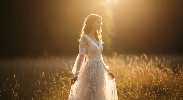 19 Dreamy Boho Maxi Wedding Dresses 29 19 Dreamy Boho Maxi Wedding Dresses