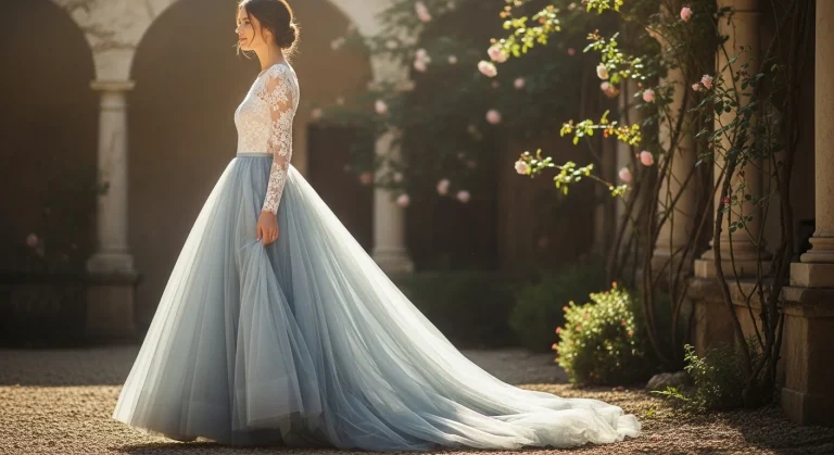 23 Stunningly Unique Colored Wedding Dresses 53 23 Stunningly Unique Colored Wedding Dresses