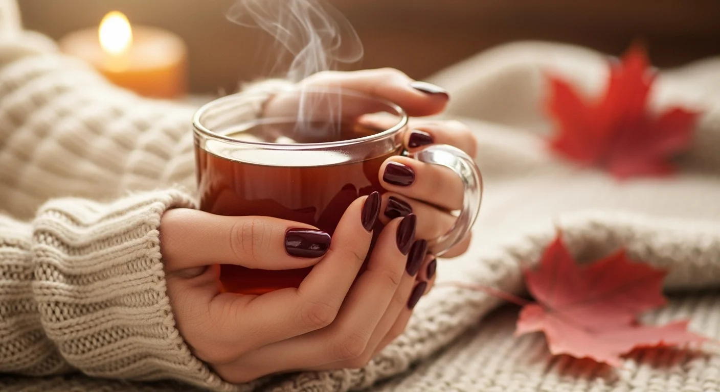 Top 17 Simple Fall Nail Designs That Are Cozy & Chic 1 featured 85