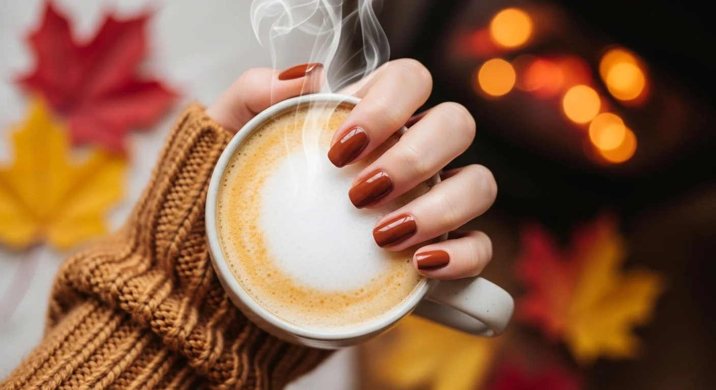 Top 19 Simple Fall Nail Design Ideas You'll Adore This Season 1 featured 91