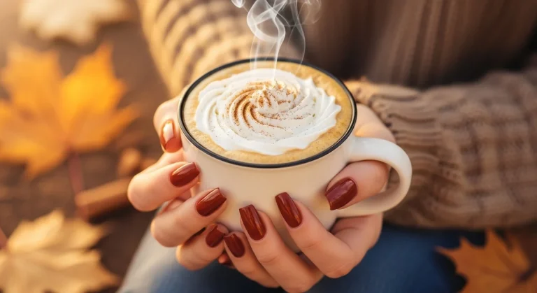 Top 21 Burnt Orange Nail Ideas for Fall