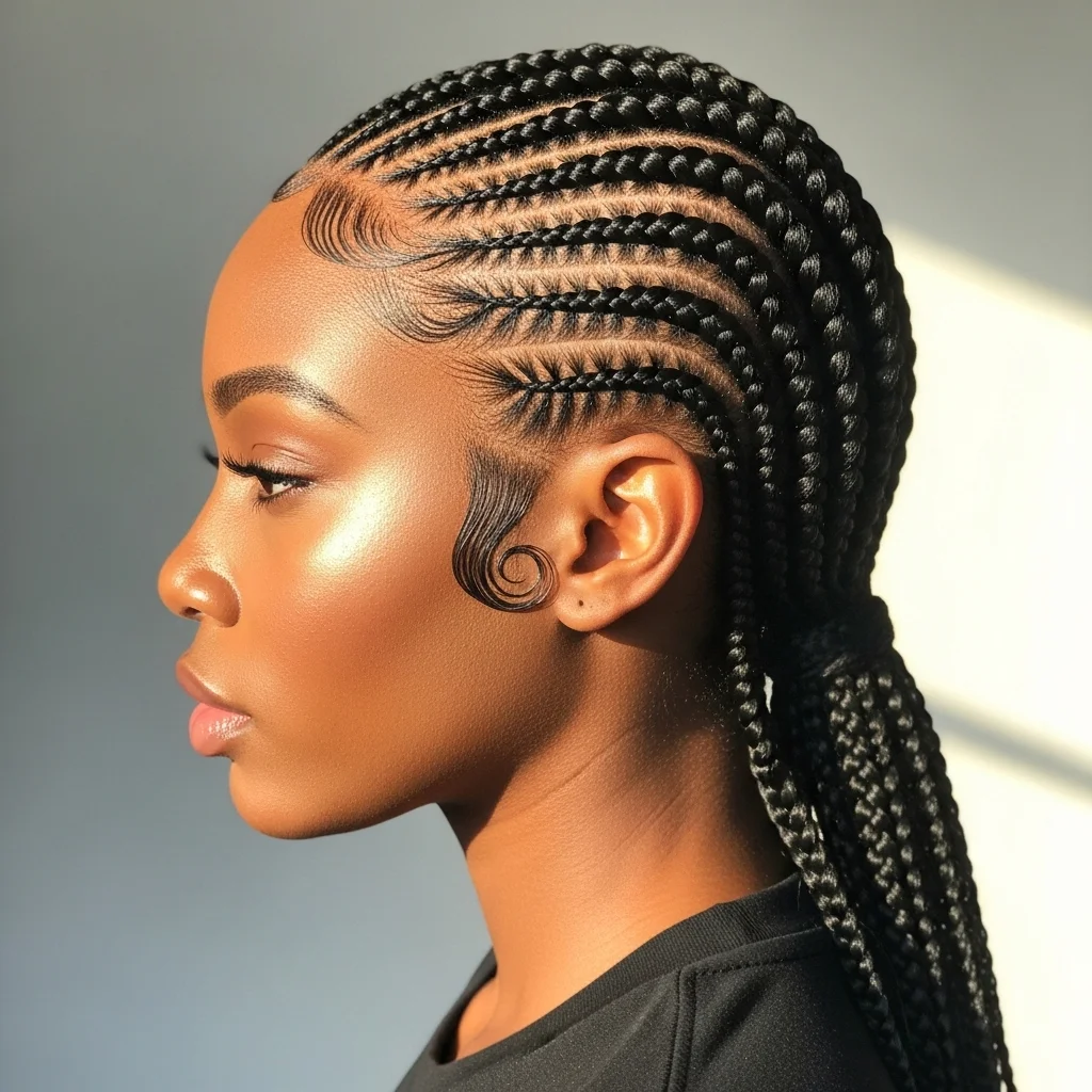 ghana braids banana braids