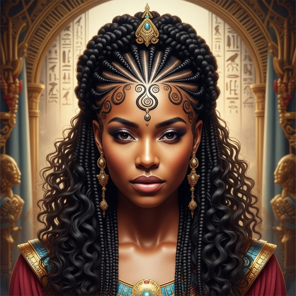goddess braids