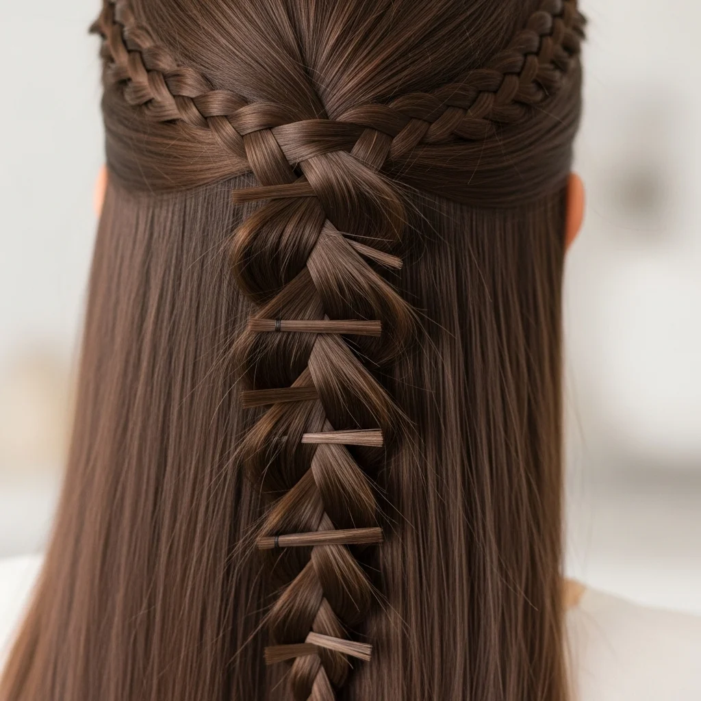 ladder braid simple version