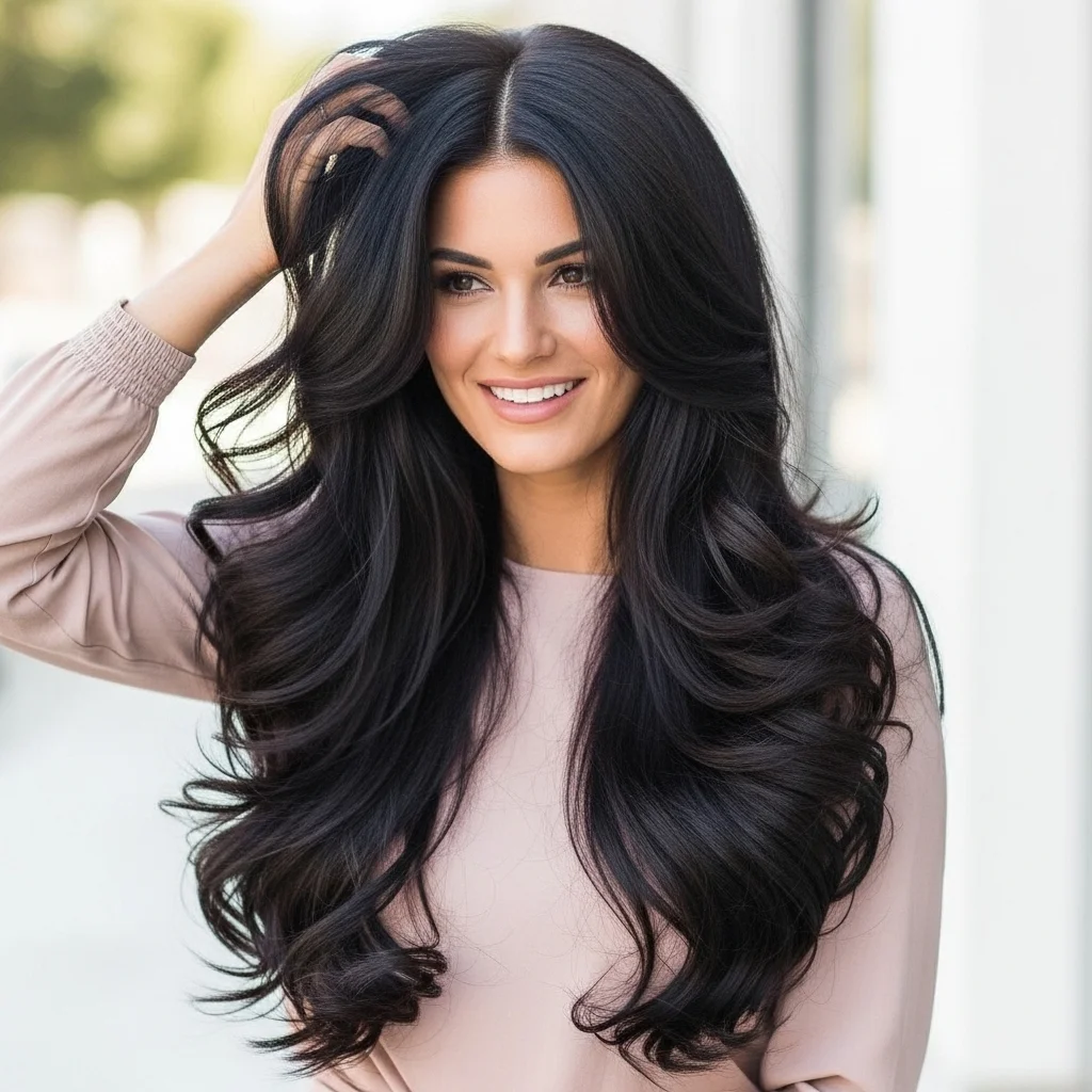 17 Loose Curly Hairstyles You Will Adore 15 long layers with loose curls