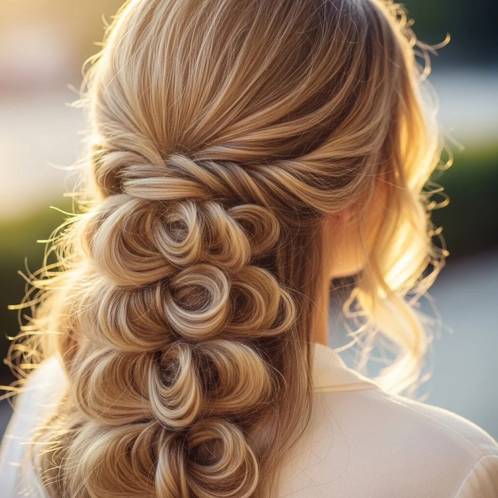 looped braid