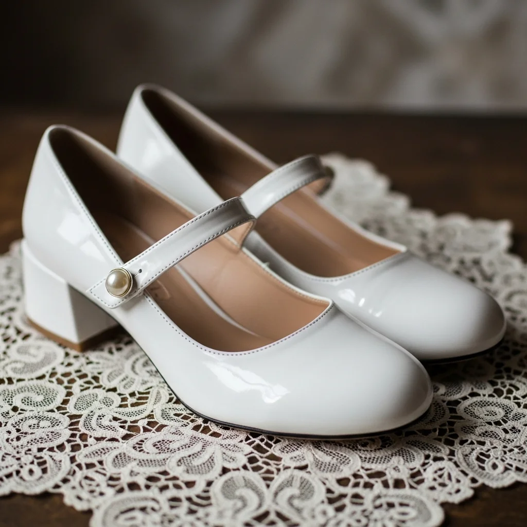 Walk Down the Aisle in Bliss: Top 19 Comfortable Wedding Shoes for Your Big Day! 15 mary jane style block heels