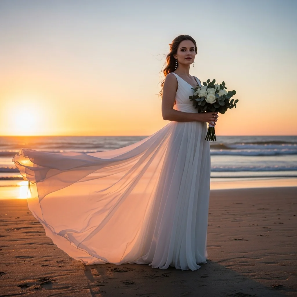 21 Boho Empire Waist Wedding Dresses for Brides 3 modern bohemian chic with chiffon
