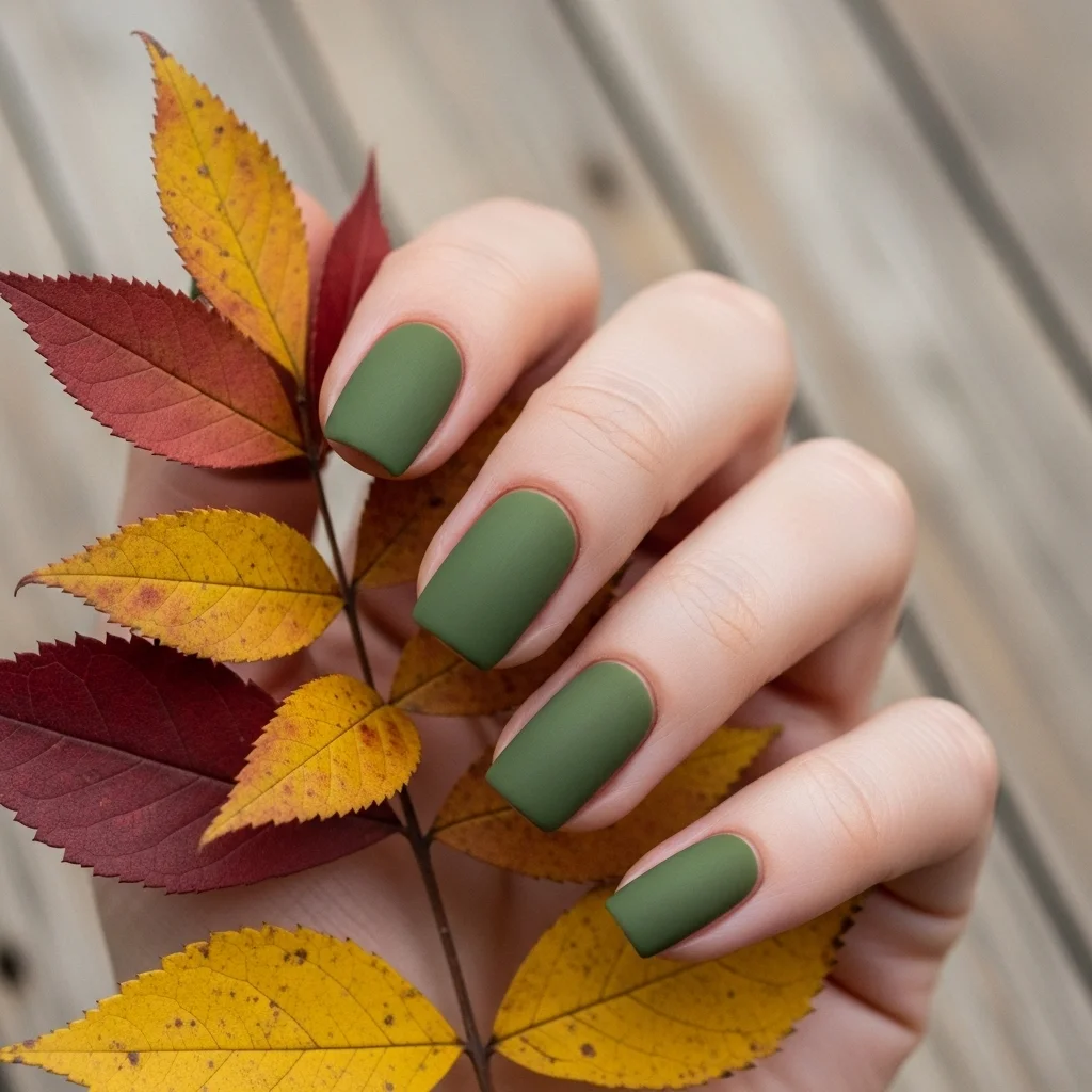 olive green matte