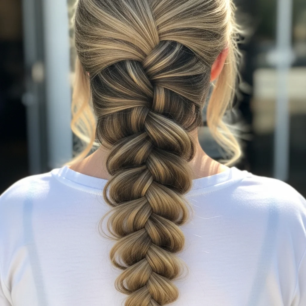 pull through braid