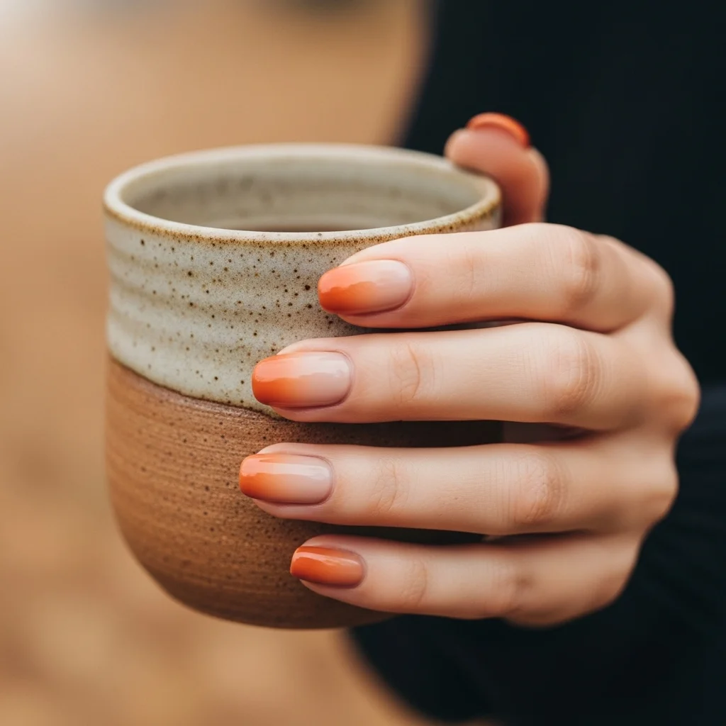 pumpkin spice ombre