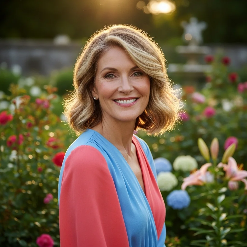 21 Shoulder-Length Mother of the Bride Hairstyles 13 refined beachy waves