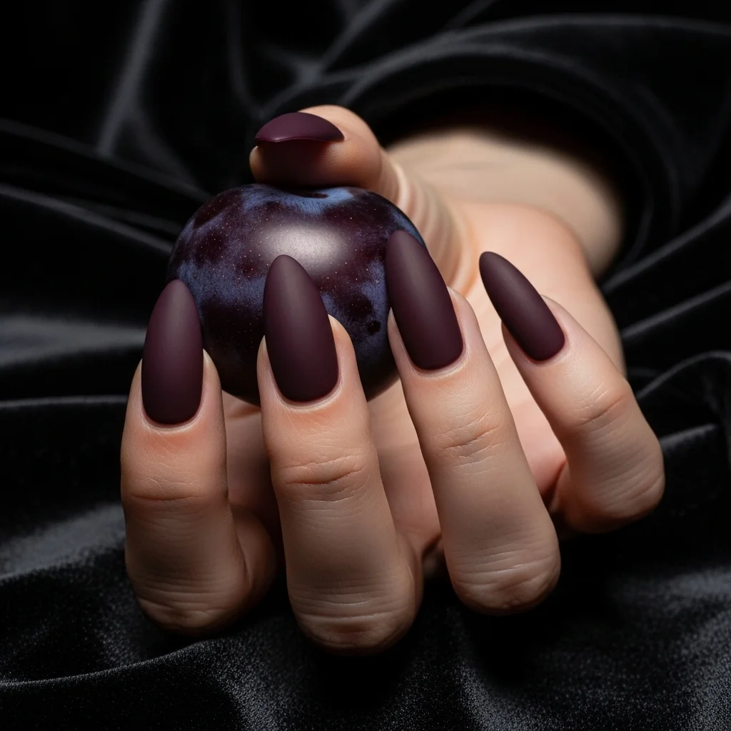 rich plum matte