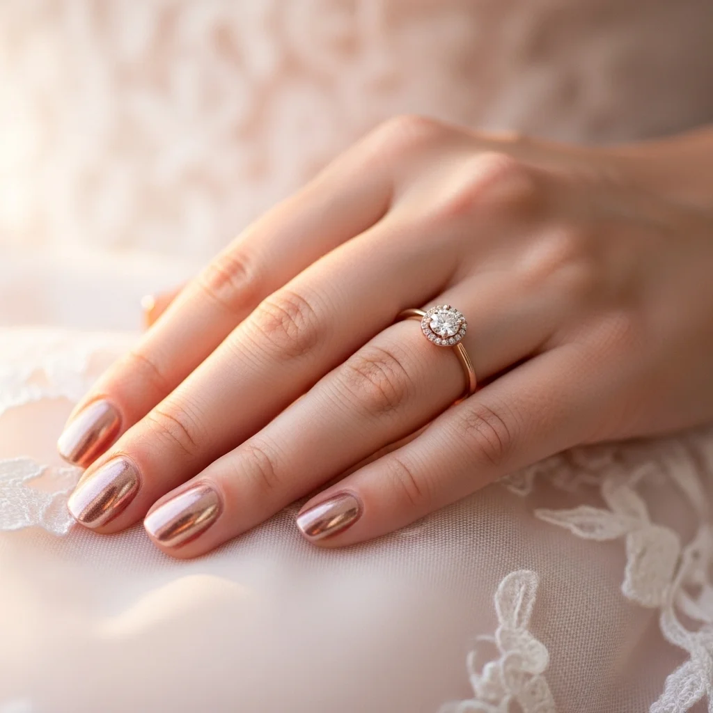 rose gold romance