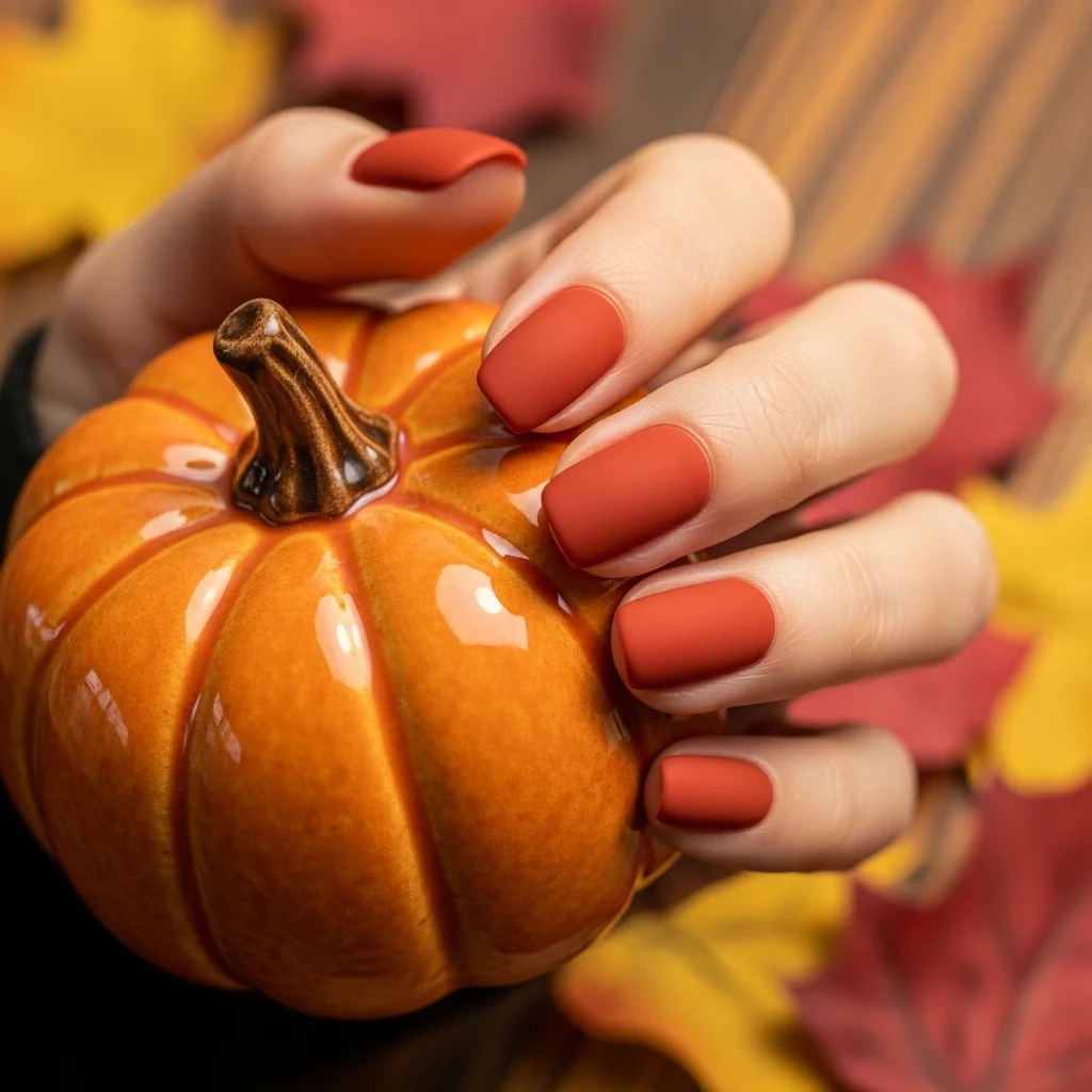 rust orange matte