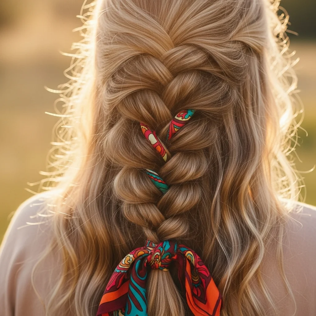 scarf braid