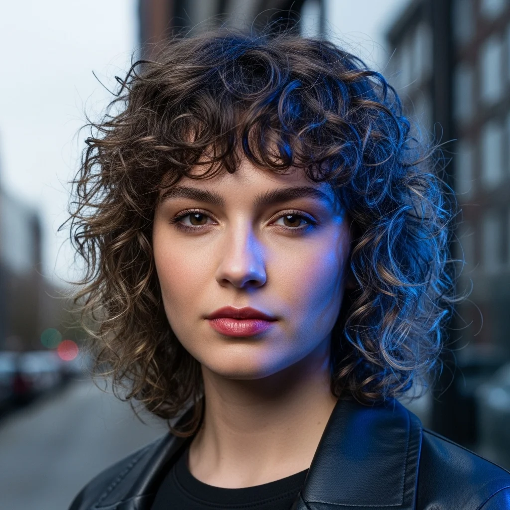 shag cut curl embrace