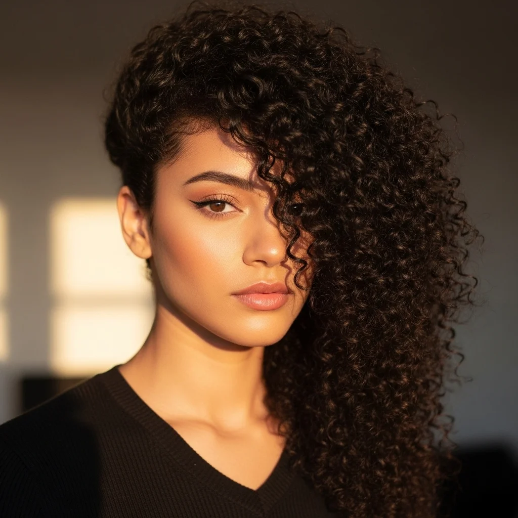 side swept drama