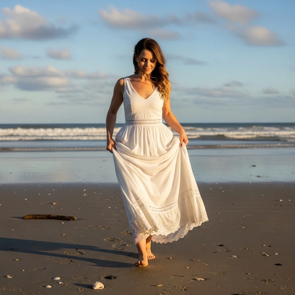 simple cotton boho