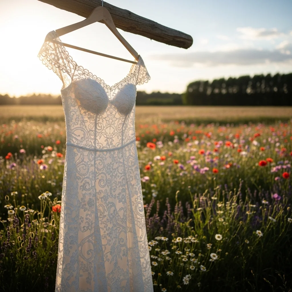 25 Off the Shoulder Boho Wedding Dresses 10 simple cotton lace countryside charm