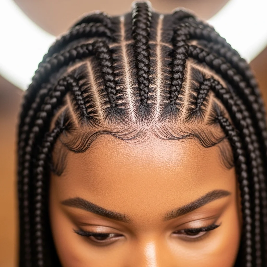 small knotless box braids