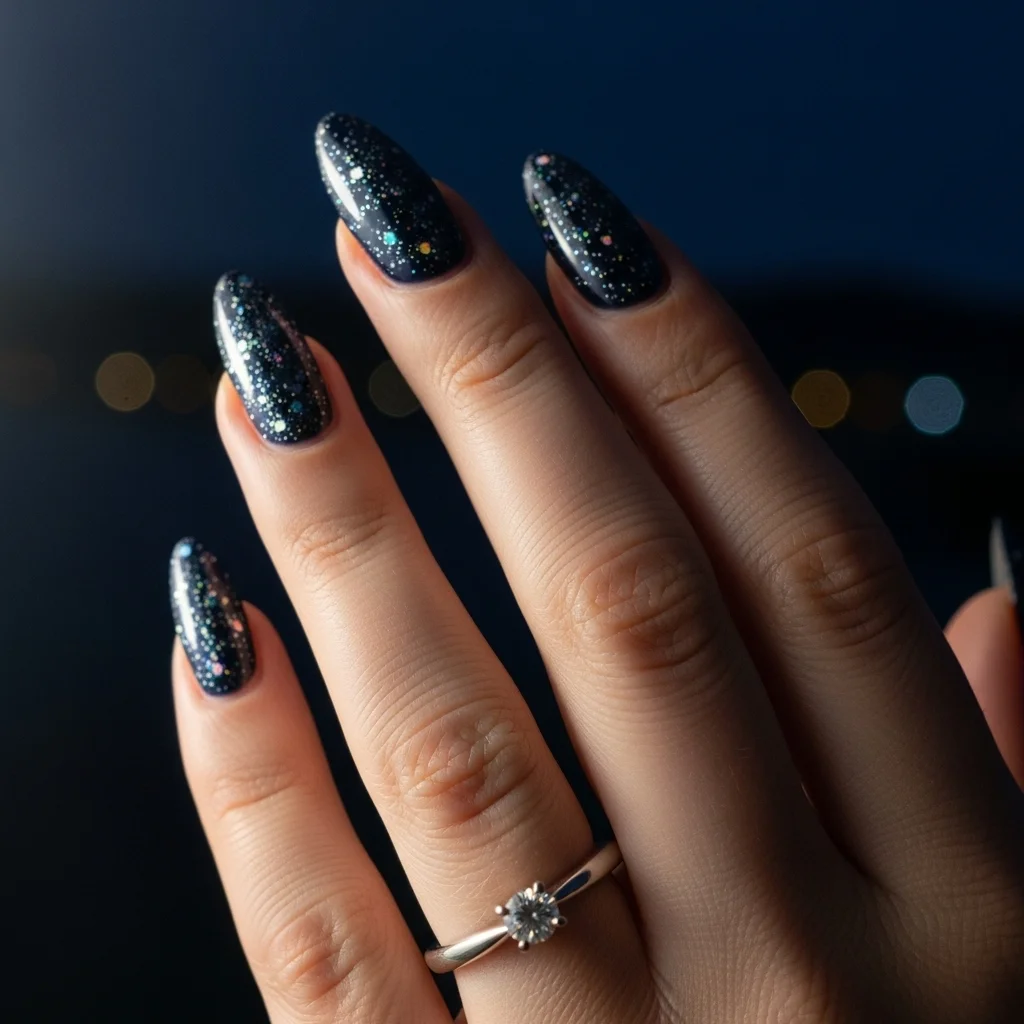 starry night glitter