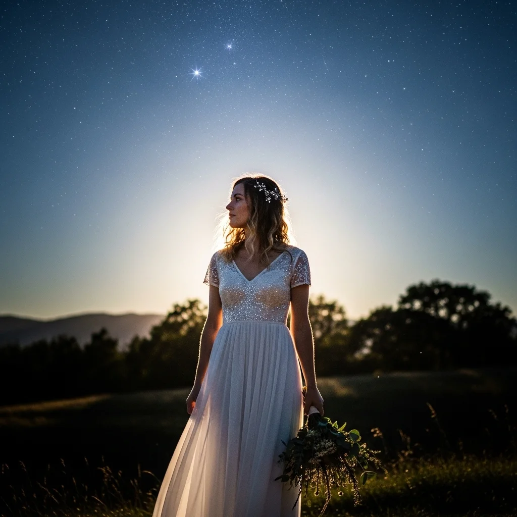 21 Boho Empire Waist Wedding Dresses for Brides 19 subtle sparkle sequin empire