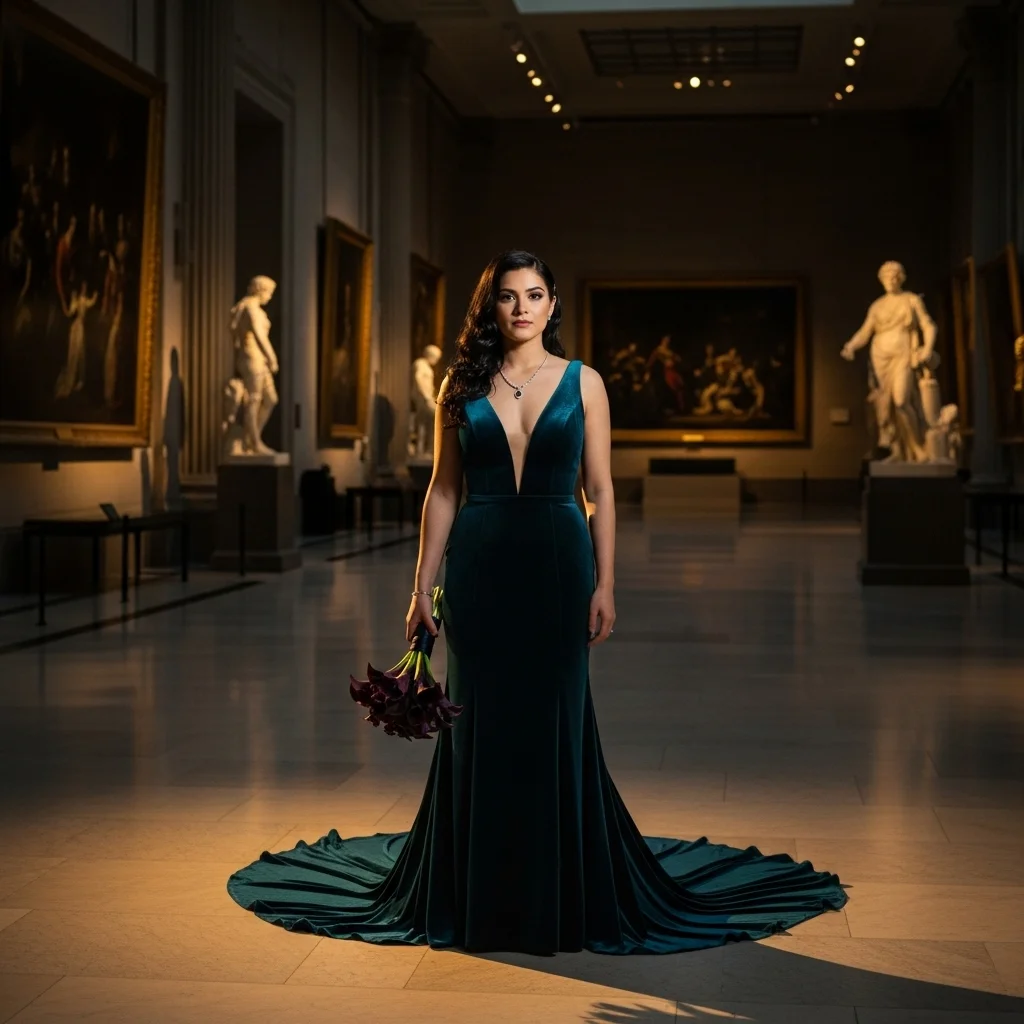 23 Stunningly Unique Colored Wedding Dresses 16 teal ocean depths
