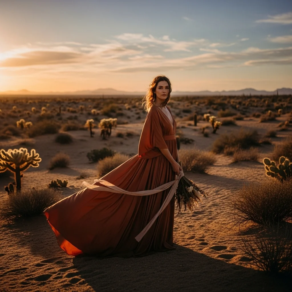 23 Stunningly Unique Colored Wedding Dresses 15 terracotta earthiness