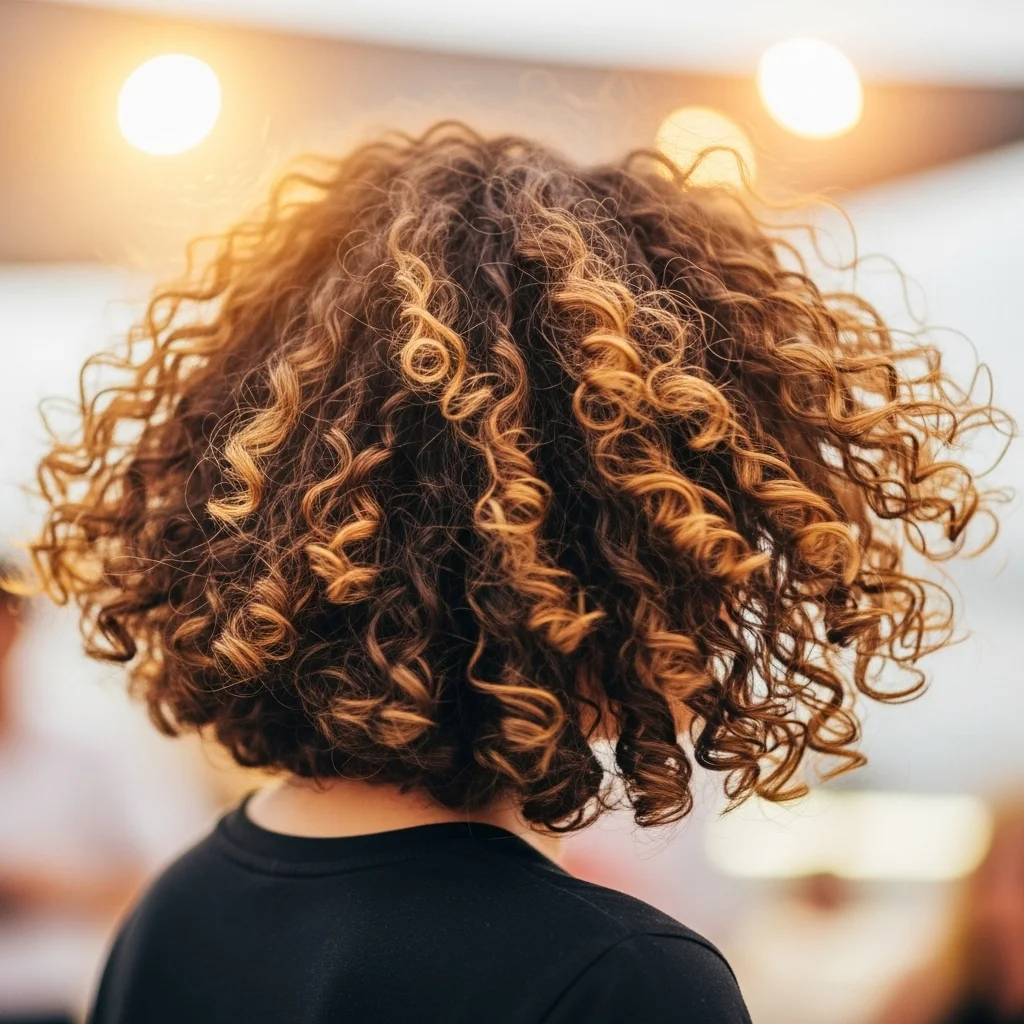 the bouncy curly bob