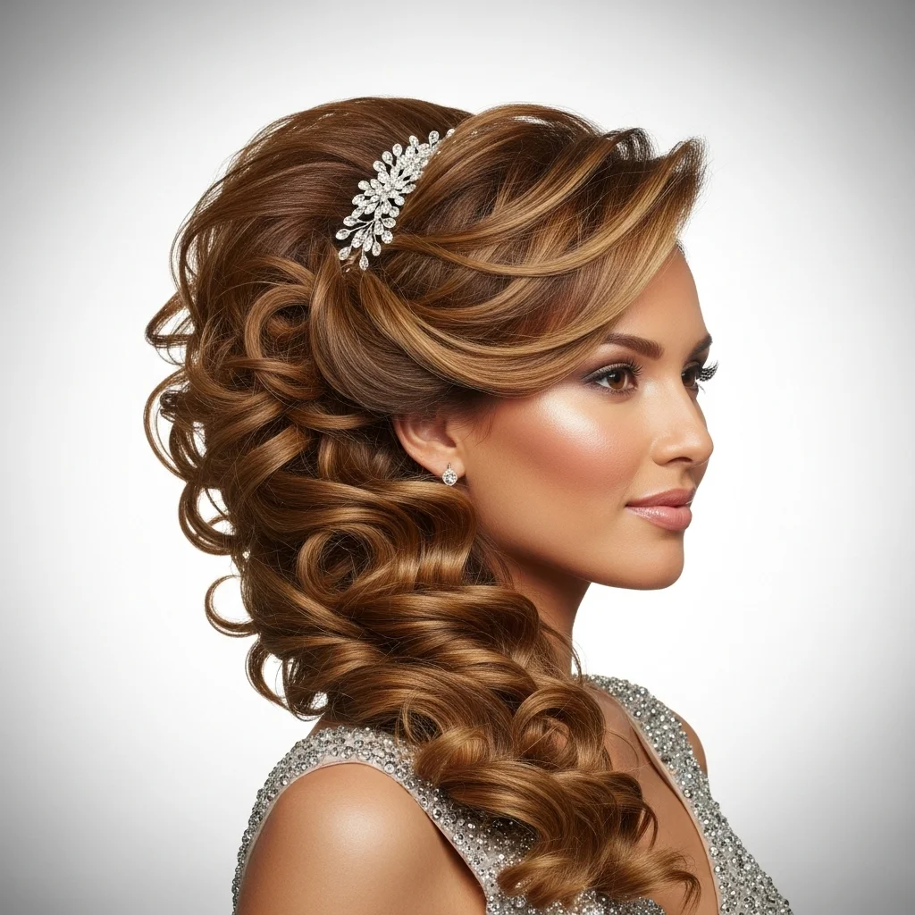 Top 19 Stunning Updo Hairstyles for Every Occasion! 7 the classic side swept updo