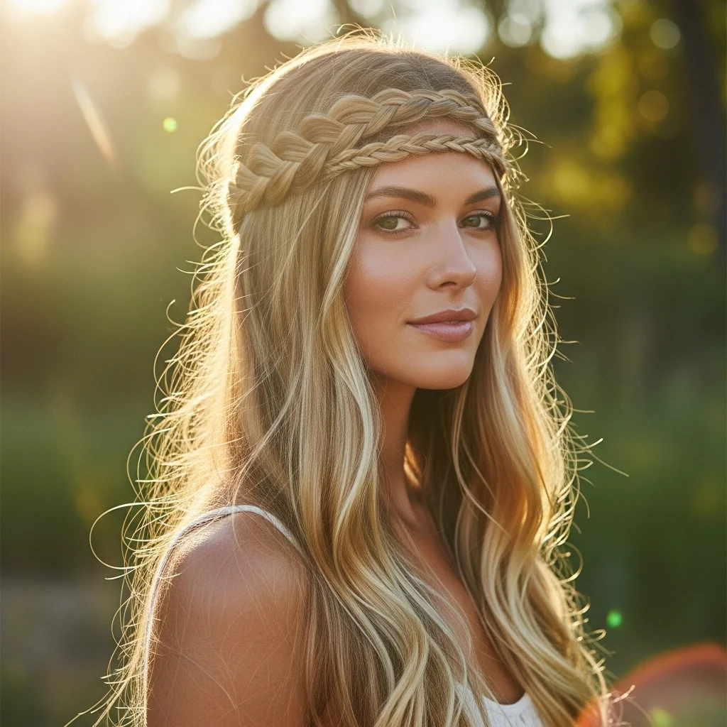 19 Easy Hairstyles You Can Master in Minutes 18 the clever braided headband