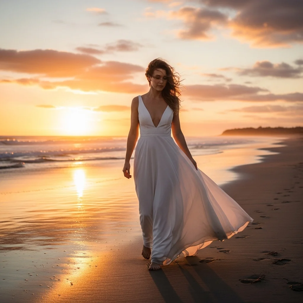 the effortless v neck flowy chiffon