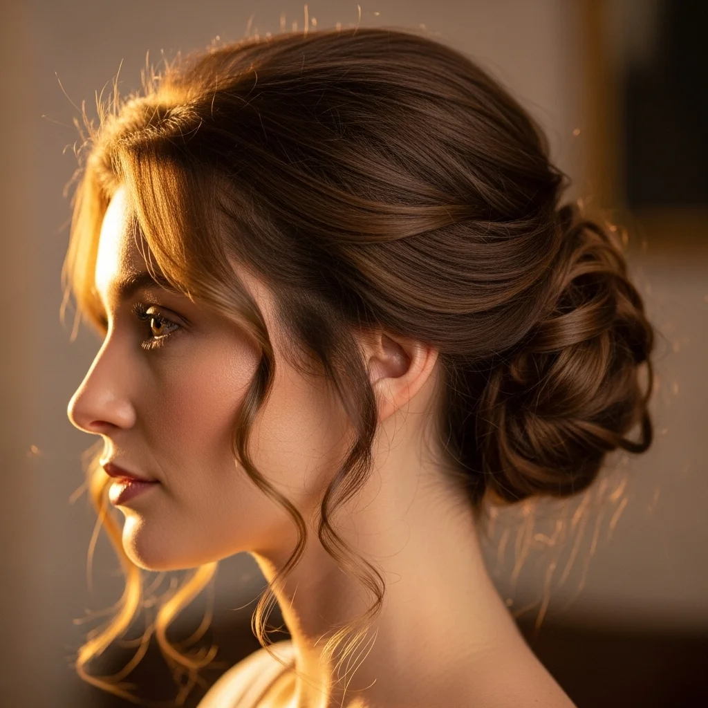 Top 19 Stunning Updo Hairstyles for Every Occasion! 3 the elegant low chignon 1
